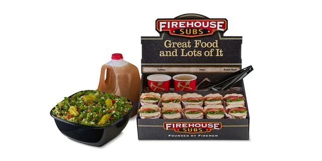 Deluxe Half Platter - Subs & Salad