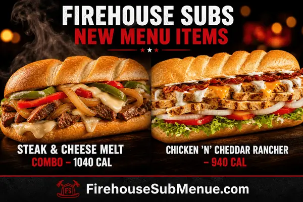 Firehouse Subs Has Added Two New Subs to Their Menu That Everyone Is Talking About 1 Firehouse Subs New Menu Items