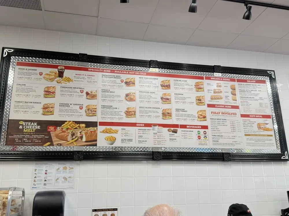 Firehouse Subs now open in the Shops at Vicksburg, Missouri City 3 Firehouse-Subs-Vicksburg-Menu