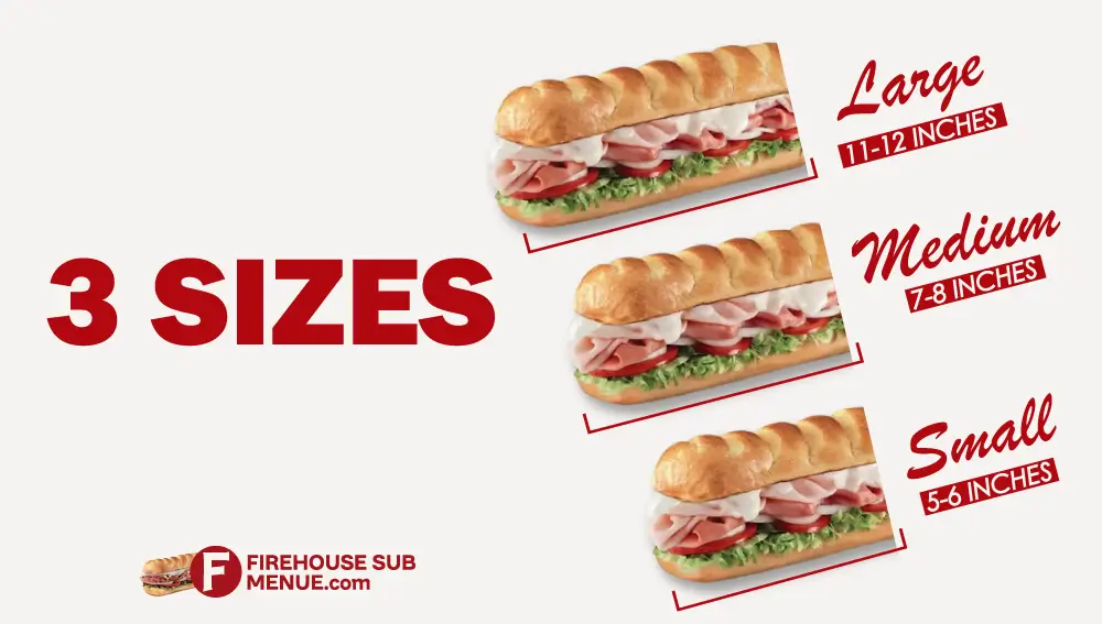 Firehouse Subs Sizes Explained: Small vs Medium vs Large in 2026 3 Firehouse Sub Sizes