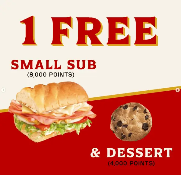 Firehouse Subs Offering 12,000 Bonus Points with Steak & Cheese Melt Through June 13, 2026 5 Firehouse Subs 12,000 Bonus Points redeem for small sub and dessert