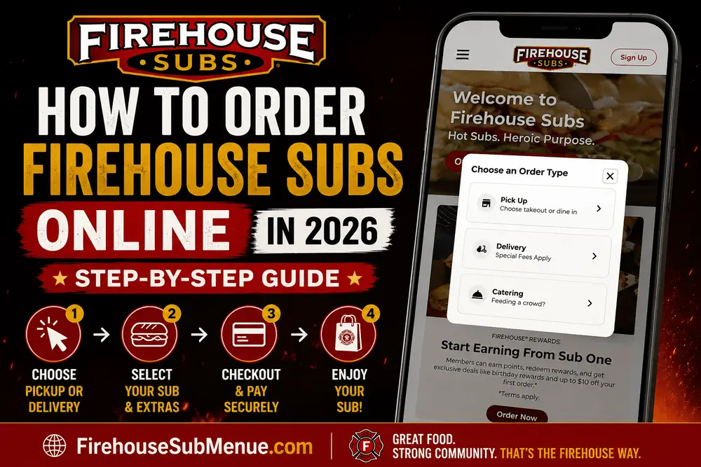 How to Order Firehouse Subs Online in 2026 (Step-by-Step Guide) 1 How to Order Firehouse Subs