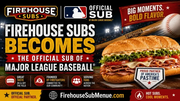 Firehouse Subs Becomes the Official Sub of Major League Baseball 10 Firehouse Subs Becomes the Official Sub of Major League Baseball