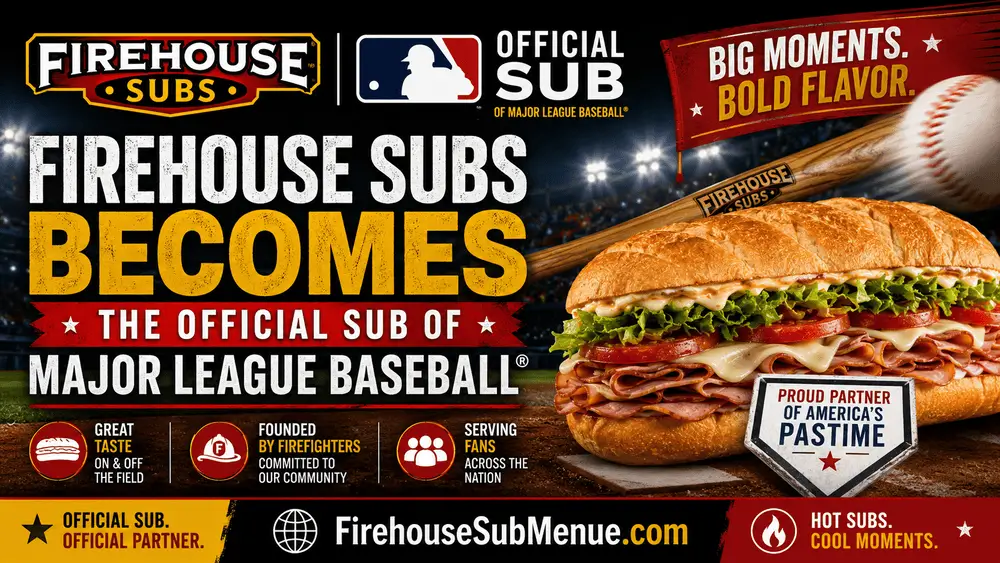 Firehouse Subs Becomes the Official Sub of Major League Baseball 1 Firehouse Subs Becomes the Official Sub of MLB