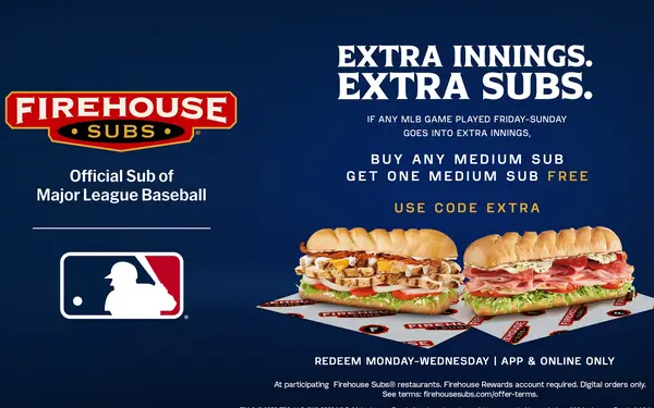 Firehouse Subs Becomes the Official Sub of Major League Baseball 3 Firehouse Subs Becomes the Official Sub of Major League Baseball