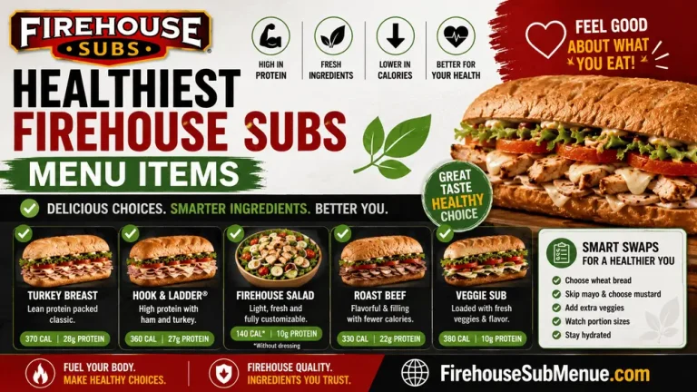 Healthiest Firehouse Subs Menu Items & Smart Ordering Tips 5 Healthiest Firehouse Subs Menu